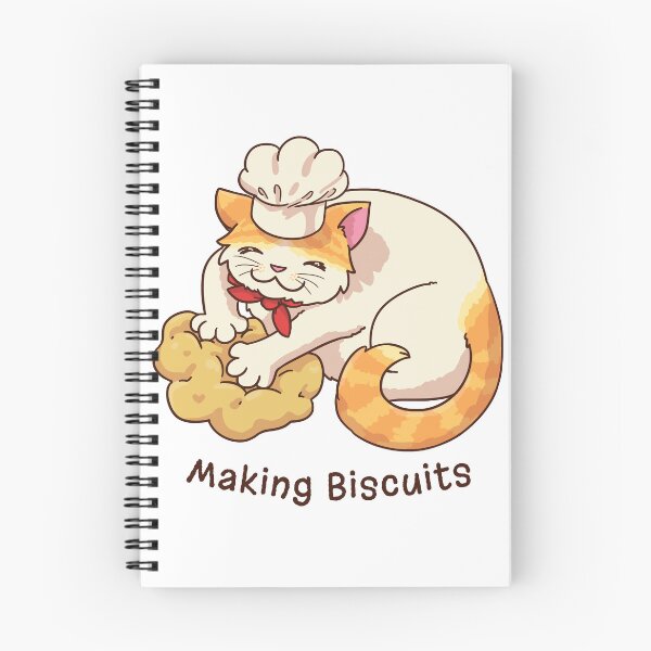 Item preview, Cat baker making biscuits designed and sold by Maria-Henriques.