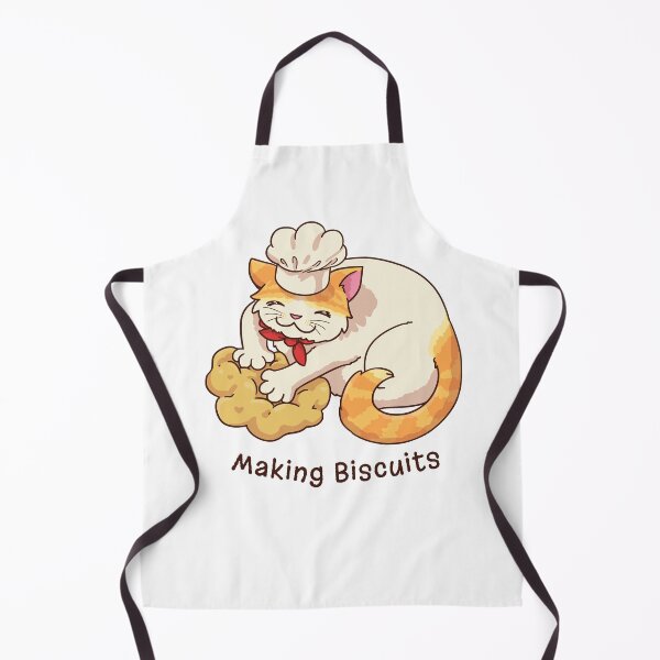 Item preview, Cat baker making biscuits designed and sold by Maria-Henriques.