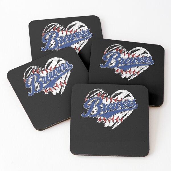 Item preview, Brewers Baseball Heart Love Fan Design designed and sold by thefirstbroo.