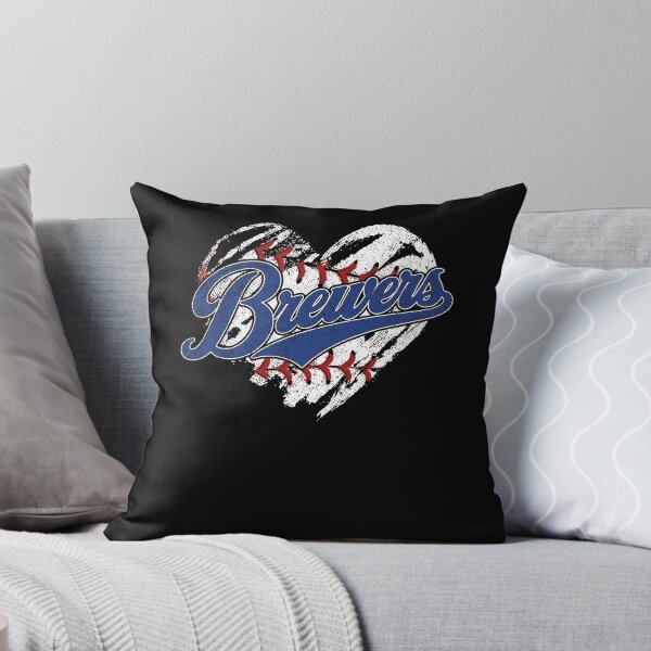 Item preview, Brewers Baseball Heart Love Fan Design designed and sold by thefirstbroo.