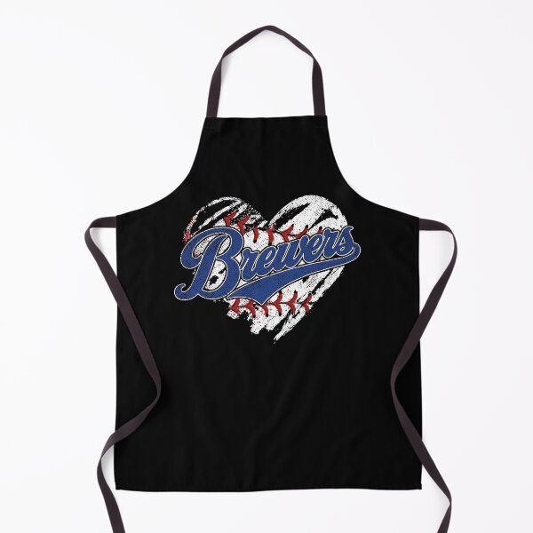 Item preview, Brewers Baseball Heart Love Fan Design designed and sold by thefirstbroo.
