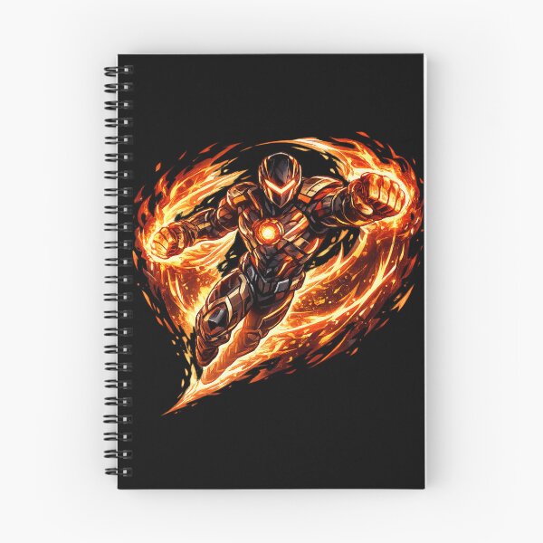 Item preview, Fire Energy Warrior Flaming Armor Action Hero designed and sold by irfanshikh.