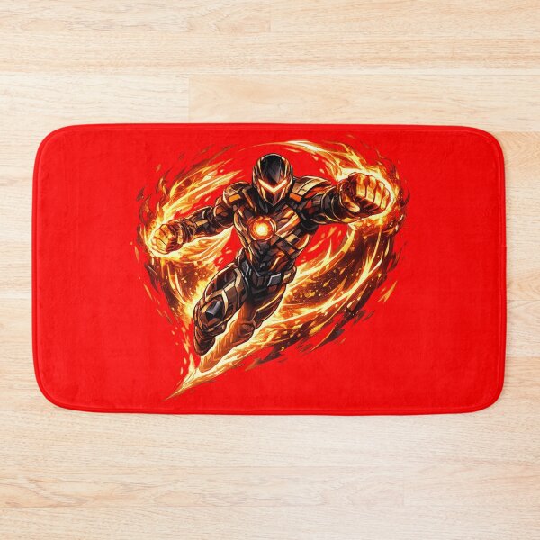 Item preview, Fire Energy Warrior Flaming Armor Action Hero designed and sold by irfanshikh.