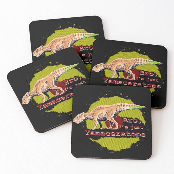 Item preview, Bro Im Just A Yamaceratops Funny Dinosaur Meme designed and sold by Edwere.