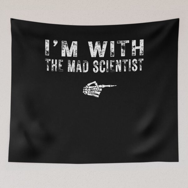 Item preview, I'm With The MAD SCIENTIST Matching Couple Halloween designed and sold by mdmahabubur.