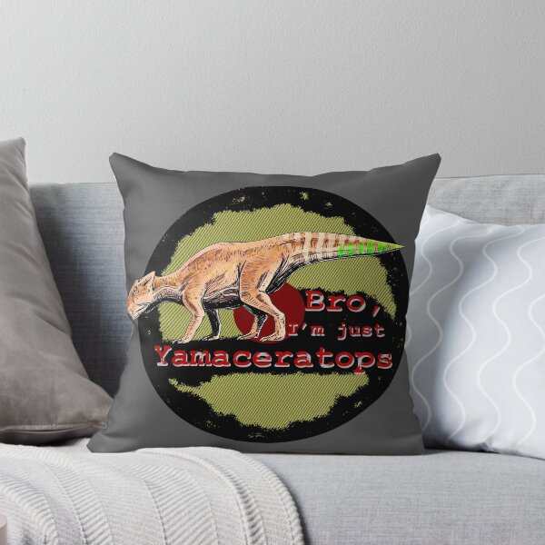 Item preview, Bro Im Just A Yamaceratops Funny Dinosaur Meme designed and sold by Edwere.