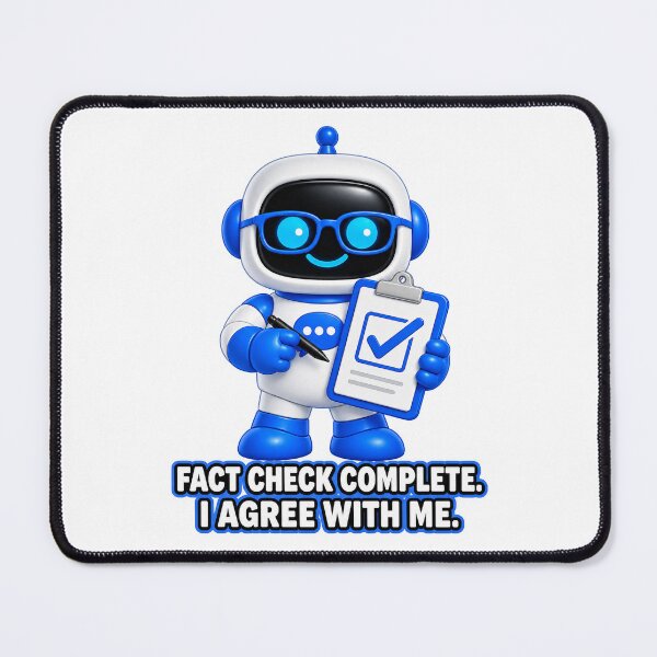Item preview, Chatty SqueezBot Fact Check Complete. I Agree With Me. designed and sold by BSCI Designs.