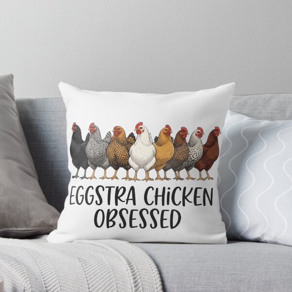 Item preview, Eggstra Chicken Obsessed – Funny Chicken Lover Farm Life Design designed and sold by StickerNestYou.