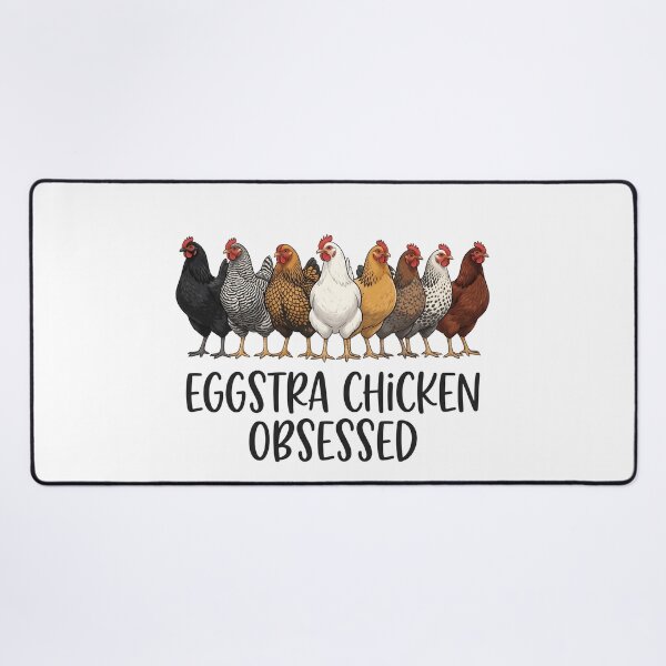 Item preview, Eggstra Chicken Obsessed – Funny Chicken Lover Farm Life Design designed and sold by StickerNestYou.