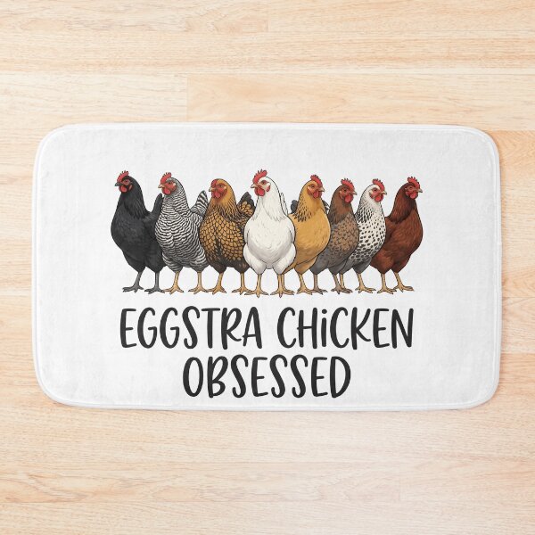 Item preview, Eggstra Chicken Obsessed – Funny Chicken Lover Farm Life Design designed and sold by StickerNestYou.