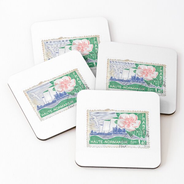 Item preview, Vintage 1978 France Haute Normandie Stamp designed and sold by braden-galina.