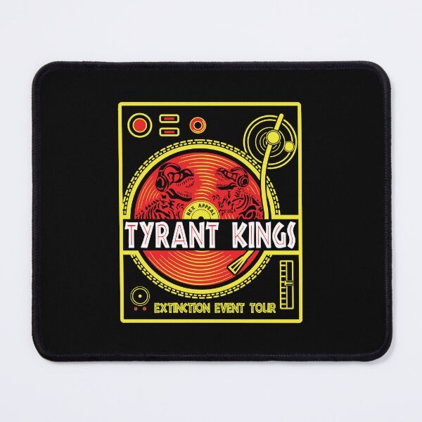Item preview, Tyrant Kings - Extinction Event Tour T-Rex DJ Retro Music designed and sold by ViniBall.