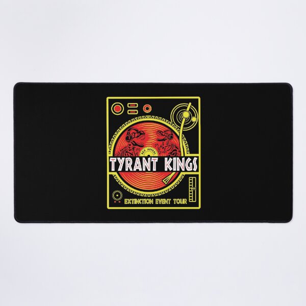 Item preview, Tyrant Kings - Extinction Event Tour T-Rex DJ Retro Music designed and sold by ViniBall.