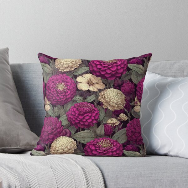Item preview, Colorful Zinnia Floral  - Retro Flower Floral - Birthday Gifts For Her designed and sold by RoyalStarsPatts.
