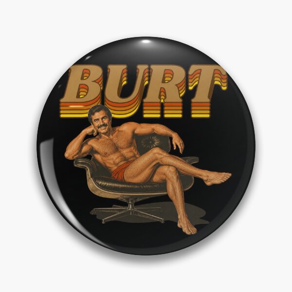 Item preview, Burt Reynolds 70s pop culture designed and sold by DeliaSue.