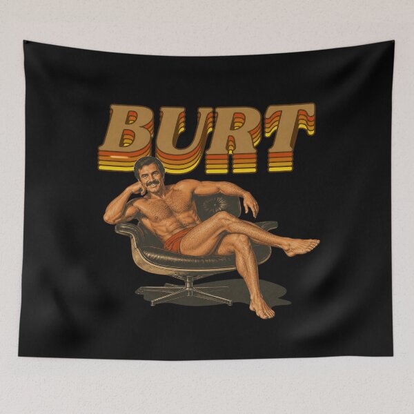 Item preview, Burt Reynolds 70s pop culture designed and sold by DeliaSue.