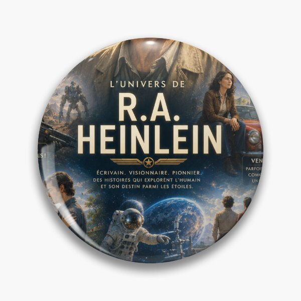 Item preview, The universe of R.A. Heinlein designed and sold by Titusland.