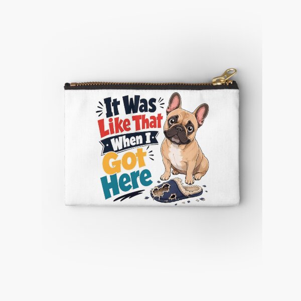 Item preview, It Was Like That Funny French Bulldog designed and sold by BobbyTee Merch.