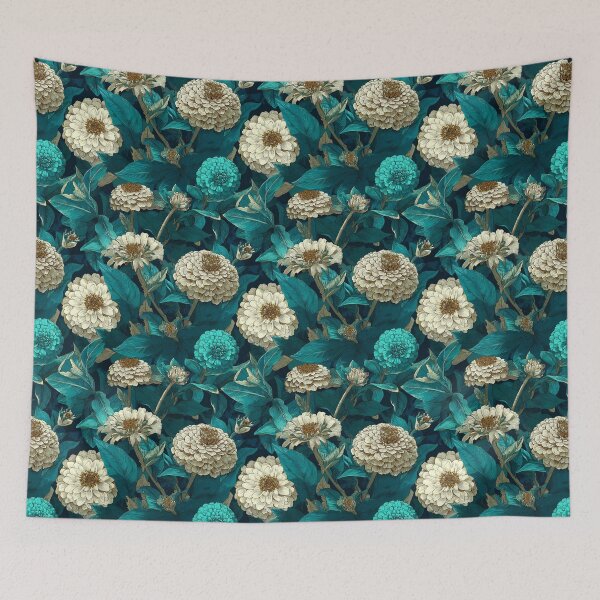 Item preview, Whimsical Zinnia  - Birthday Flower Pattern - Birthday Gifts For Him designed and sold by RoyalStarsPatts.