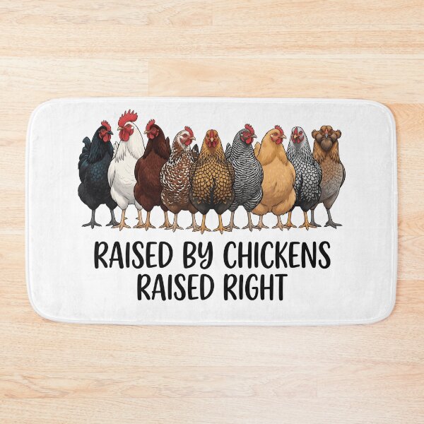 Item preview, Raised by Chickens – Funny Chicken Lover Farm Life Design designed and sold by StickerNestYou.