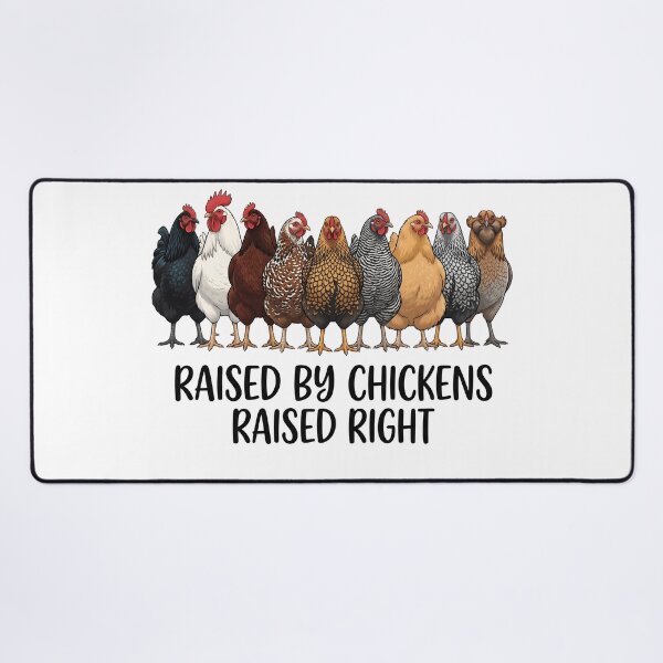 Item preview, Raised by Chickens – Funny Chicken Lover Farm Life Design designed and sold by StickerNestYou.