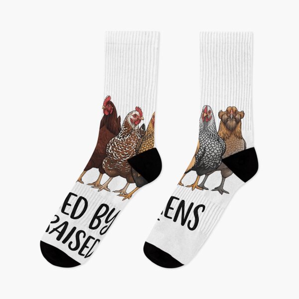 Item preview, Raised by Chickens – Funny Chicken Lover Farm Life Design designed and sold by StickerNestYou.