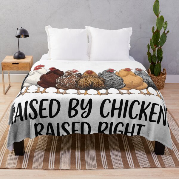 Item preview, Raised by Chickens – Funny Chicken Lover Farm Life Design designed and sold by StickerNestYou.