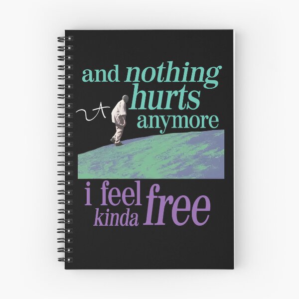 Item preview, Ghost Town And Nothing Hurts Anymore I Feel Kinda Free designed and sold by ViniBall.