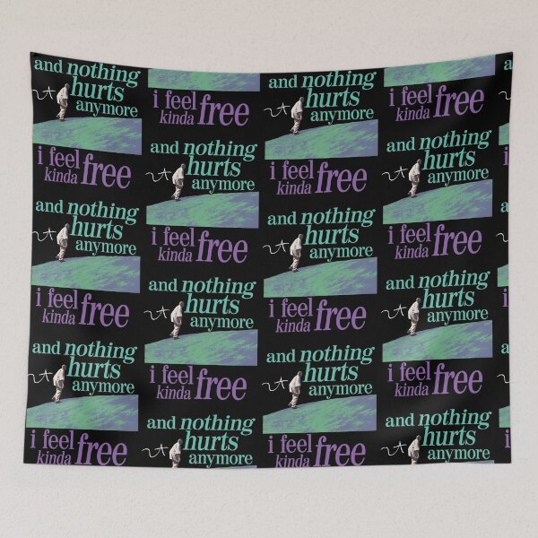 Item preview, Ghost Town And Nothing Hurts Anymore I Feel Kinda Free designed and sold by ViniBall.