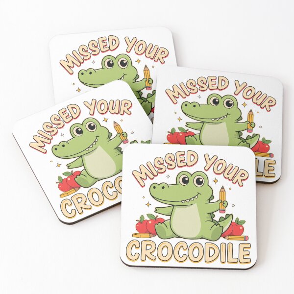 Item preview, Missed Your Smile Crocodile designed and sold by Millsoft.