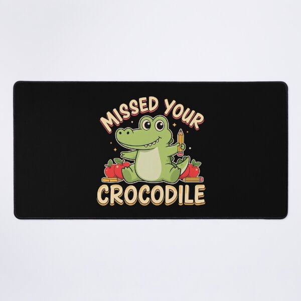 Item preview, Missed Your Smile Crocodile designed and sold by Millsoft.