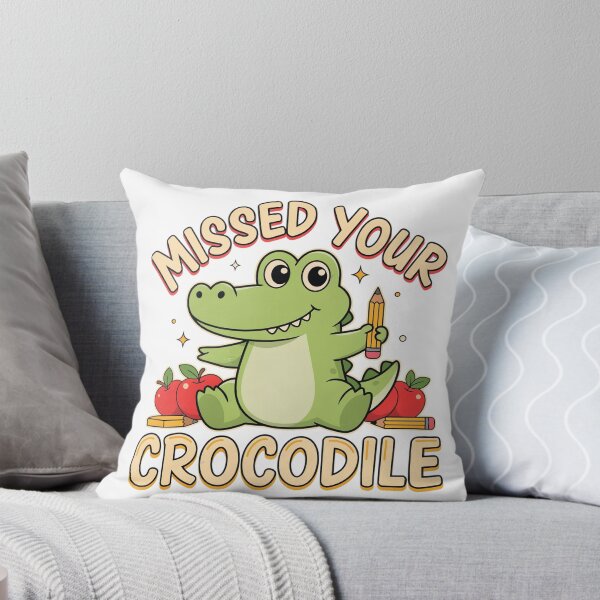 Item preview, Missed Your Smile Crocodile designed and sold by Millsoft.