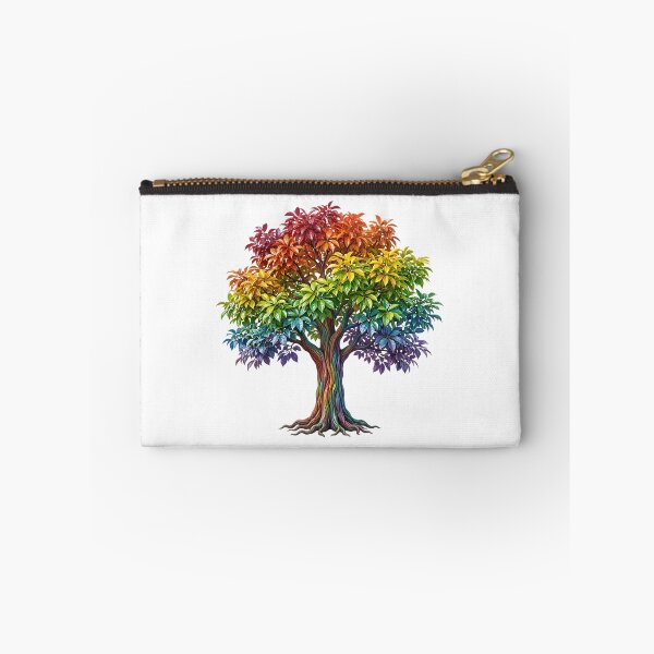 Item preview, Rainbow Tree of Life – Vibrant Colorful Fantasy Nature Art designed and sold by Awarrie.