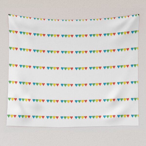 Item preview, Colored hearts designed and sold by La Font.