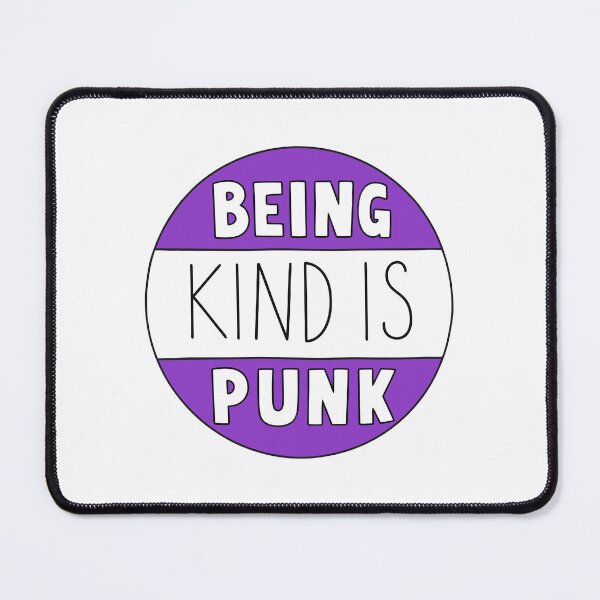 Item preview, Being Kind Is Punk Kindness - Purple sticker  designed and sold by teeperfect.