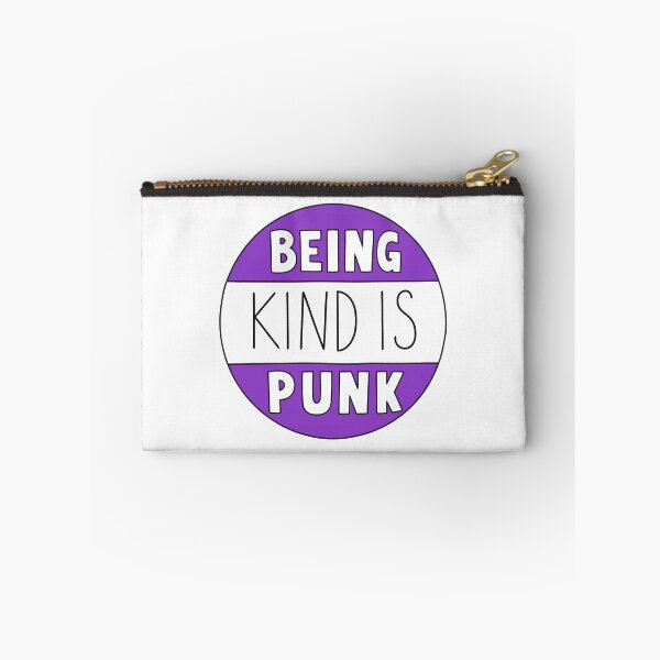 Item preview, Being Kind Is Punk Kindness - Purple sticker  designed and sold by teeperfect.
