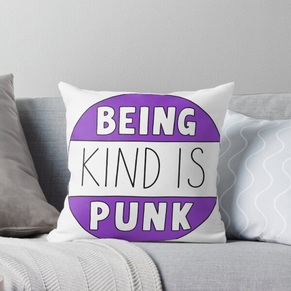 Item preview, Being Kind Is Punk Kindness - Purple sticker  designed and sold by teeperfect.