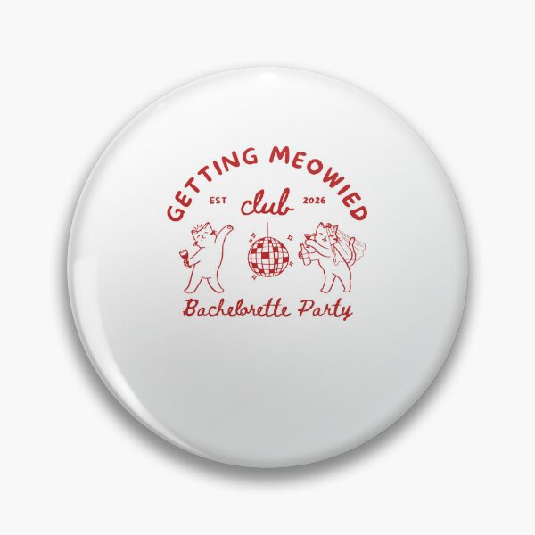 Item preview, Getting Meowied Club Bachelorette Party 2026 - Funny Cat Disco Bridal designed and sold by thefirstbroo.