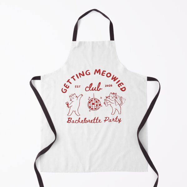 Item preview, Getting Meowied Club Bachelorette Party 2026 - Funny Cat Disco Bridal designed and sold by thefirstbroo.