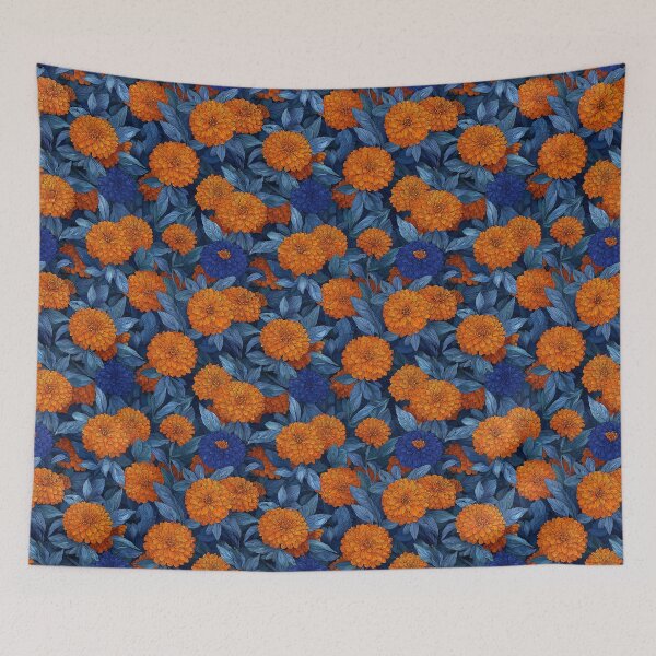 Item preview, Charming Zinnia - Flower Floral Pattern - Birthday Gifts For Husband designed and sold by RoyalStarsPatts.
