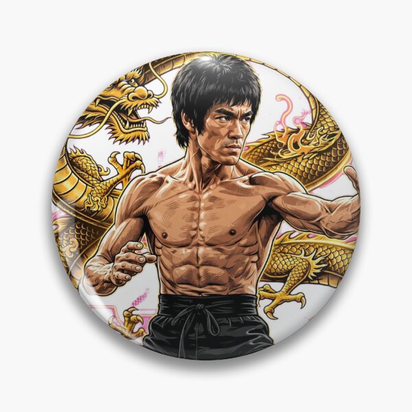 Item preview, Golden Dragon Martial Arts Master - Vintage Vector Art designed and sold by Surviving Monday Club.