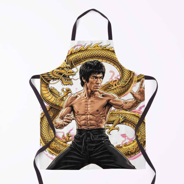 Item preview, Golden Dragon Martial Arts Master - Vintage Vector Art designed and sold by Surviving Monday Club.