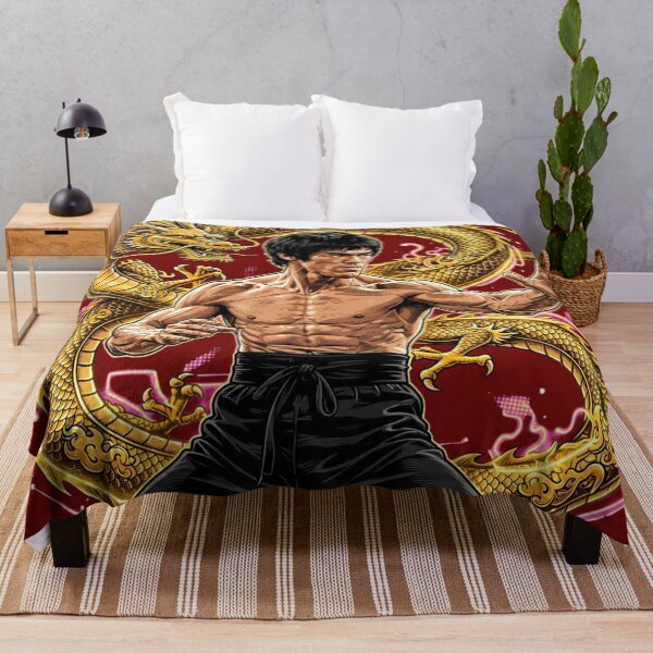 Item preview, Golden Dragon Martial Arts Master - Vintage Vector Art designed and sold by Surviving Monday Club.