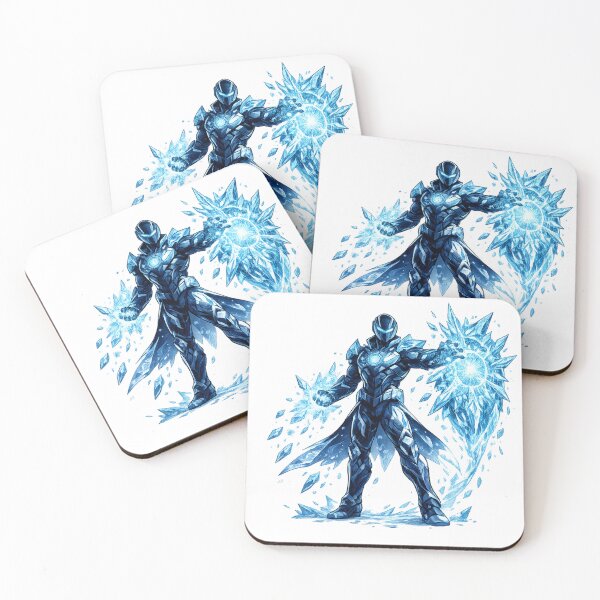 Item preview, Ice Energy Warrior Frozen Armor Crystal Power Hero designed and sold by irfanshikh.