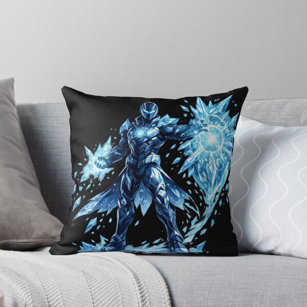 Item preview, Ice Energy Warrior Frozen Armor Crystal Power Hero designed and sold by irfanshikh.