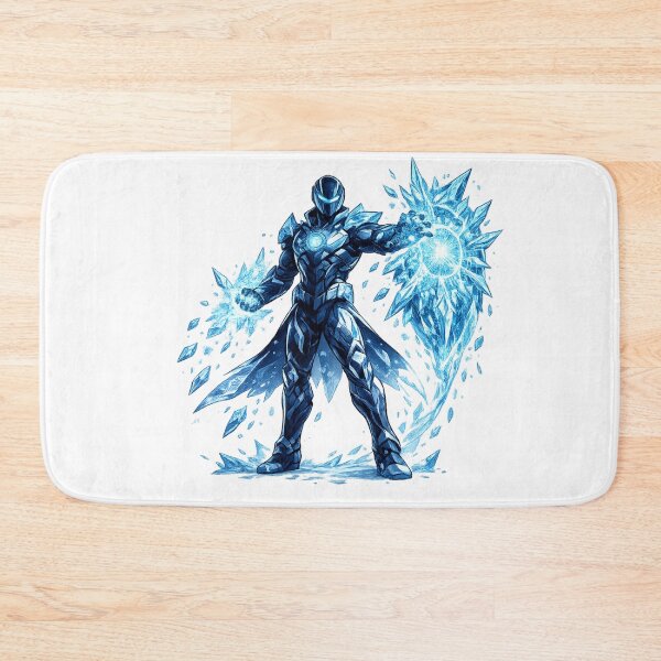 Item preview, Ice Energy Warrior Frozen Armor Crystal Power Hero designed and sold by irfanshikh.