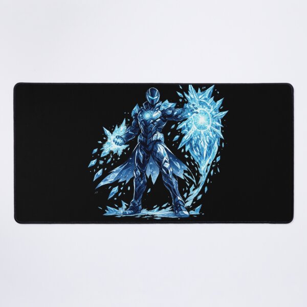 Item preview, Ice Energy Warrior Frozen Armor Crystal Power Hero designed and sold by irfanshikh.