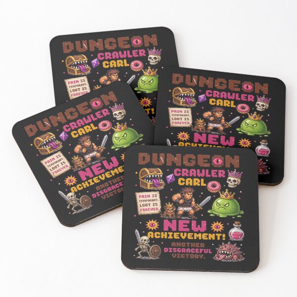 Item preview, dungeon crawler carl pixel art designed and sold by DeliaSue.