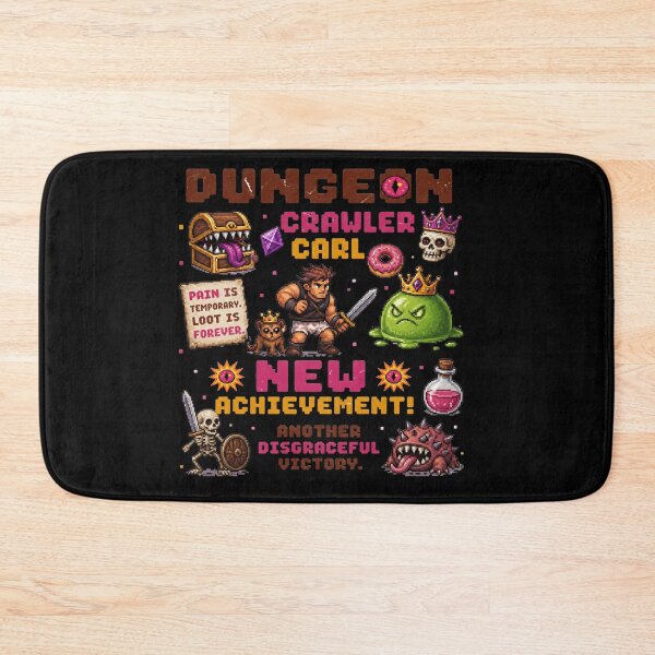 Item preview, dungeon crawler carl pixel art designed and sold by DeliaSue.