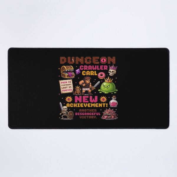 Item preview, dungeon crawler carl pixel art designed and sold by DeliaSue.